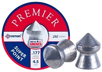 Βλήματα Αεροβόλου Crosman Pointed Premier 4.5mm 500tmx 1000573