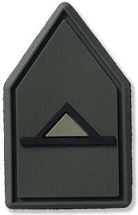 Σήμα Πέτου Αθυπαστυνόμου Survivors PVC 3D Με Velcro Χαμηλής Ορατότητας Olive 00336