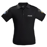 Αντιιδρωτικό Μπλουζάκι Polo Αστυνομίας Με Επωμίδες Survivors Quick Dry Black 00101 Αντιιδρωτικό Μπλουζάκι Polo Αστυνομίας Με Επωμίδες Survivors Quick Dry Black 00101