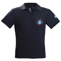 Αντιιδρωτικό Μπλουζάκι Polo ΕΚΑΒ Survivors Quick Dry Blue 02670