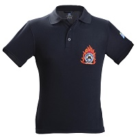 Αντιιδρωτικό Μπλουζάκι Polo Πυροσβεστικής Survivors Quick Dry Blue 00101