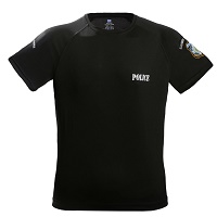 Αντιιδρωτικό Μπλουζάκι T-Shirt Αστυνομίας Survivors Quick Dry Black 00300 Αντιιδρωτικό Μπλουζάκι T-Shirt Αστυνομίας Survivors Quick Dry Black 00300