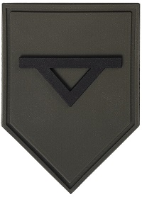 Σήμα Στρατού Πέτου Ανθυπαστιστή Survivors PVC 3D Με Velcro Χαμηλής Ορατότητας Olive 00336   