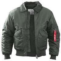 Μπουφάν Φλαι Survivors Fly Jacket Olive 00952 Μπουφάν Φλαι Survivors Fly Jacket Olive 00952
