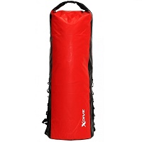 Σάκος Στεγανός Με Ιμάντες Πλάτης X-Dive Carrier 90L Black/Red 65320