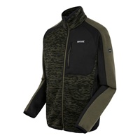 Ζακέτα Fleece Regatta Oakar Full Zip Olive Green Black RMA653-ZYI Ζακέτα Fleece Regatta Oakar Full Zip Olive Green Black RMA653-ZYI