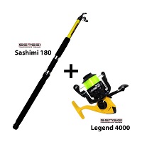 Σετ Combo Boat Καθετής Sensei Sashimi 180m+Sensei Legend 4000 SE02SASH