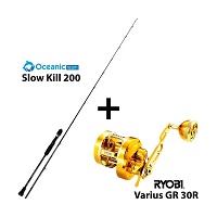 Σετ Combo Slow Oceanic Slow Kill 2.00m+Ryobi Varius CO00SLO3 Σετ Combo Slow Oceanic Slow Kill 2.00m+Ryobi Varius CO00SLO3
