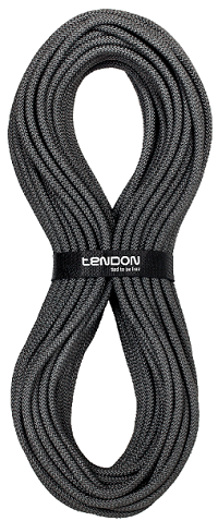 Σχοινί Αναρρίχησης Tendon STD Solid Static 10mm Black Τρέχον Μέτρο 8-32-123-01
