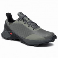 Αδιάβροχα Παπούτσια Salomon Alphacross GTX Castor Gray Ebony Black 408055