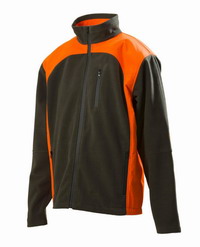 Αδιάβροχη Ζακέτα Fleece Toxotis Olive/Orange 072O