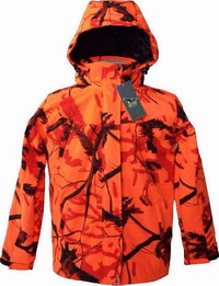 Αδιάβροχη Ζακέτα Softshell Aetos Camo Orange A70
