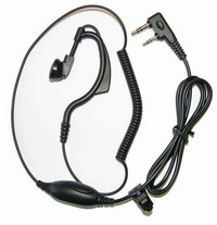 Ακουστικά Hands Free Ασύρματου Με Σπιράλ Καλώδιο Talk Line TA-1222S-LK