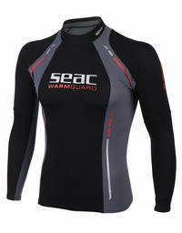 Ανδρική Μπλούζα Neopren Seac Sub Warm Guard Long 0,5mm Black/Grey 1550006001025