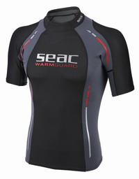 Ανδρικό Κοντομάνικο Μπλουζάκι Neopren Seac Sub Warm Guard Short 0,5mm Black/Grey 1550005001025 Ανδρικό Κοντομάνικο Μπλουζάκι Neopren Seac Sub Warm Guard Short 0,5mm Black/Grey 1550005001025