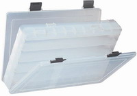 Διάφανη Κασετίνα Ψαρέματος Oceanic Τεχνητών Δολωμάτων 7 Θέσεων Διπλής Όψεος 20.5x17x4.8cm H1703
