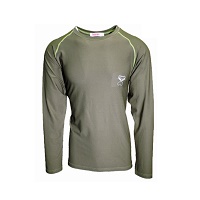 Τεχνικό Μακρυμάνικο Μπλουζάκι Dispan Microfiber Olive 916