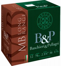 Φυσίγγια B&P MB Long Range 36gr 0066