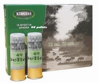 Φυσίγγια Δράμια Kirgias Club 66Βολα 36gr 10τμχ 92300