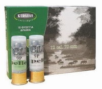 Φυσίγγια Δράμια Kirgias Club 9Βολα 36gr 10τμχ 9230011