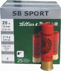 Φυσίγγια Sellier Bellot Red 21gr Cal28 0727306 Φυσίγγια Sellier Bellot Red 21gr Cal28 0727306