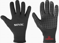 Γάντια Κατάδυσης Seac Sub Comfort 3mm Black 01600570680