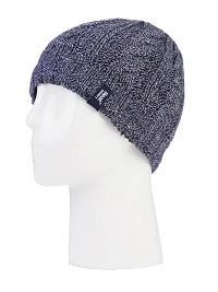 Γυναικείος Σκούφος Heat Holders Cable Hat Ladies Navy Twist 80113