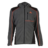 Ζακέτα Fleece Apu Altai Hooddie Jacket Grey/Black 80520