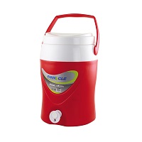 Υδροδοχείο Θερμός Με Βρυσάκι Pinnacle Platino 8Lt Red 31520