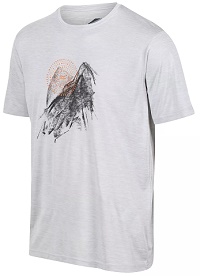 Αντιιδρωτικό Κοντομάνικο Μπλουζάκι T-Shirt Regatta Fingal VI Silver Grey Marl RMT253-C9J Αντιιδρωτικό Κοντομάνικο Μπλουζάκι T-Shirt Regatta Fingal VI Silver Grey Marl RMT253-C9J