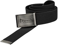 Ζώνη Pinewood Canvas Belt Black 9199-400
