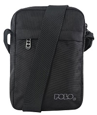 Τσαντάκι Ώμου Polo Wave Μαύρο 9-07-101-02 Τσαντάκι Ώμου Polo Wave Μαύρο 9-07-101-02