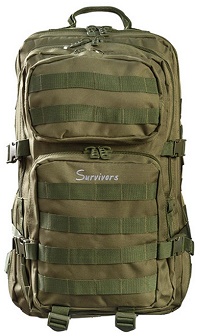 Επιχειρησιακό Σακίδιο Πλάτης Survivors Olive 45/55lt 00669