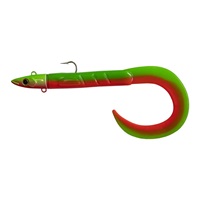 Τεχνητό Δόλωμα Σιλικόνης Soul Lures Snipe Eel Combo Χελάκι Luminous Green Red 38cm 160gr OC.08SNEL16-16
