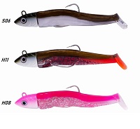 Τεχνητό Δόλωμα Σιλικόνης Hunthouse Jelly Black Minnow 155mm 120gr LW216-155