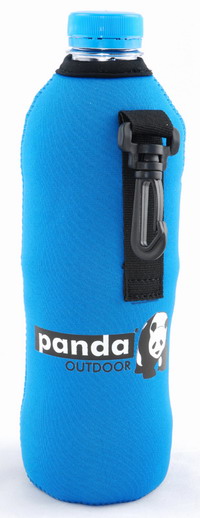 Ισοθερμική Θήκη Μπουκαλιού Neoprene Panda 0,5Lt Blue 23344