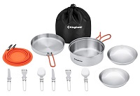 Σετ Φαγητού 2 Ατόμων Kingcamp Adventurer I Inox (KA2007) 8-15-006 Σετ Φαγητού 2 Ατόμων Kingcamp Adventurer I Inox (KA2007) 8-15-006