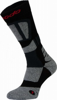 Κάλτσες Ισοθερμικές Comodo Trekking Socks STT Black/Grey 80002