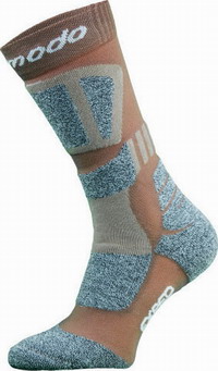 Κάλτσες Ισοθερμικές Comodo Trekking Socks STT Brown/Grey 80002