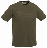 Κοντομάνικο Μπλουζάκι T-shirt Pinewood Outdoor Life Olive 5445-713 Κοντομάνικο Μπλουζάκι T-shirt Pinewood Outdoor Life Olive 5445-713