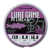 Νήμα Oceanic Team Lure Game Braid x4 PE08 150m OC06LUREGAMEX4-08