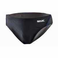 Μαγιό Ανδρικό Seac Sub Slip Skin Man Black 14900015200
