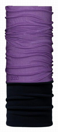 Μαντήλι Μπαντάνα Polo Multi Scarf Με Fleece Violet/Black  9-42-005-11 Μαντήλι Μπαντάνα Polo Multi Scarf Με Fleece Violet/Black  9-42-005-11