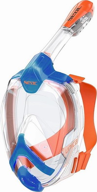 Μάσκα Full-Face Seac Sub Unica Blue/Orange 1700001001162