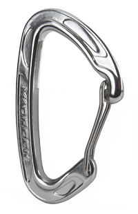 Καραμπινέρ Mad Rock Ultra Light Wire Straight Silver 8-32-259 Καραμπινέρ Mad Rock Ultra Light Wire Straight Silver 8-32-259
