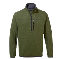 Μπλούζα Fleece Craghopers Men's Torney Half Zip Loden Green CMA1324 Μπλούζα Fleece Craghopers Men's Torney Half Zip Loden Green CMA1324