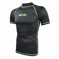 Μπλουζάκι Ανδρικό Κοντομάνικο Rash Guard UV+50 Seac Sub T-Sun Short Black 1550016007025 Μπλουζάκι Ανδρικό Κοντομάνικο Rash Guard UV+50 Seac Sub T-Sun Short Black 1550016007025