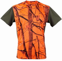 Μπλουζάκι Gamo Rogers T-Shirt Camo/Orange