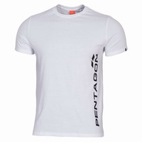 Μπλουζάκι T-Shirt Pentagon Vertical White K09012-00 PV