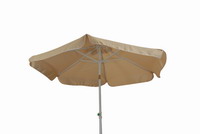 Ομπρέλα Summer Club Isola 200/6 Polyester Χωρίς Σπάσιμο Εκρού 18322